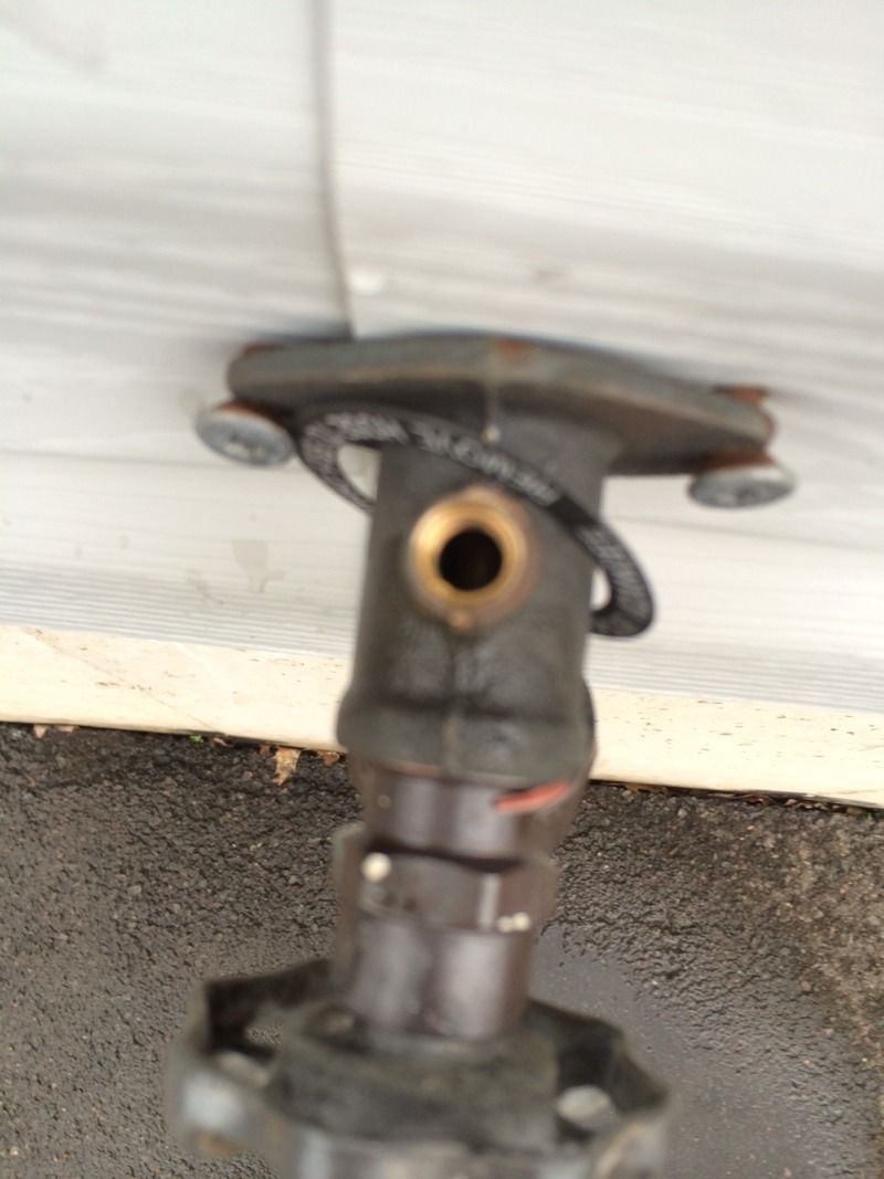 Exterior Faucet leaking from the top DIY Home Improvement Forum